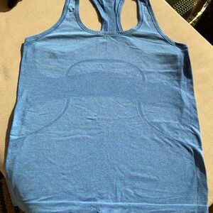 lululemon athletica Blue Tank Top